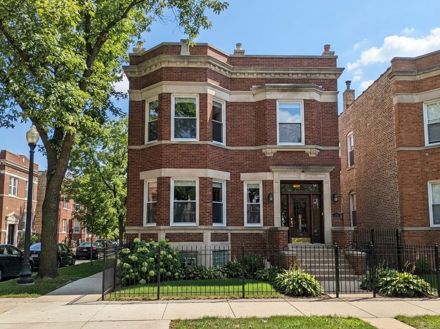 Brick Cleaning: Restored Brick Facade After Soft Wash