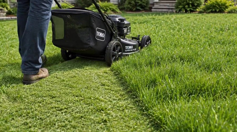 Lawn Care equipment in action